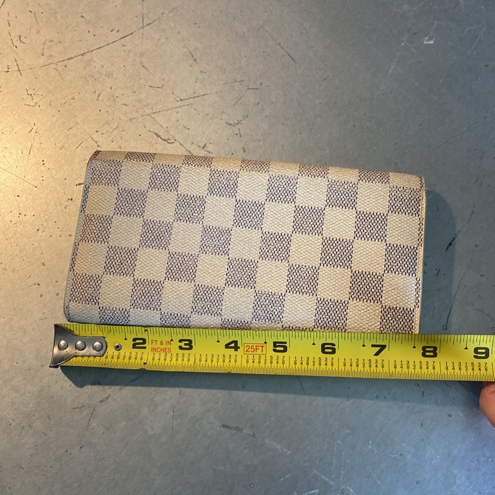 Louis Vuitton Sarah Damier Azur bifold Long wallet - Picture 4 of 16